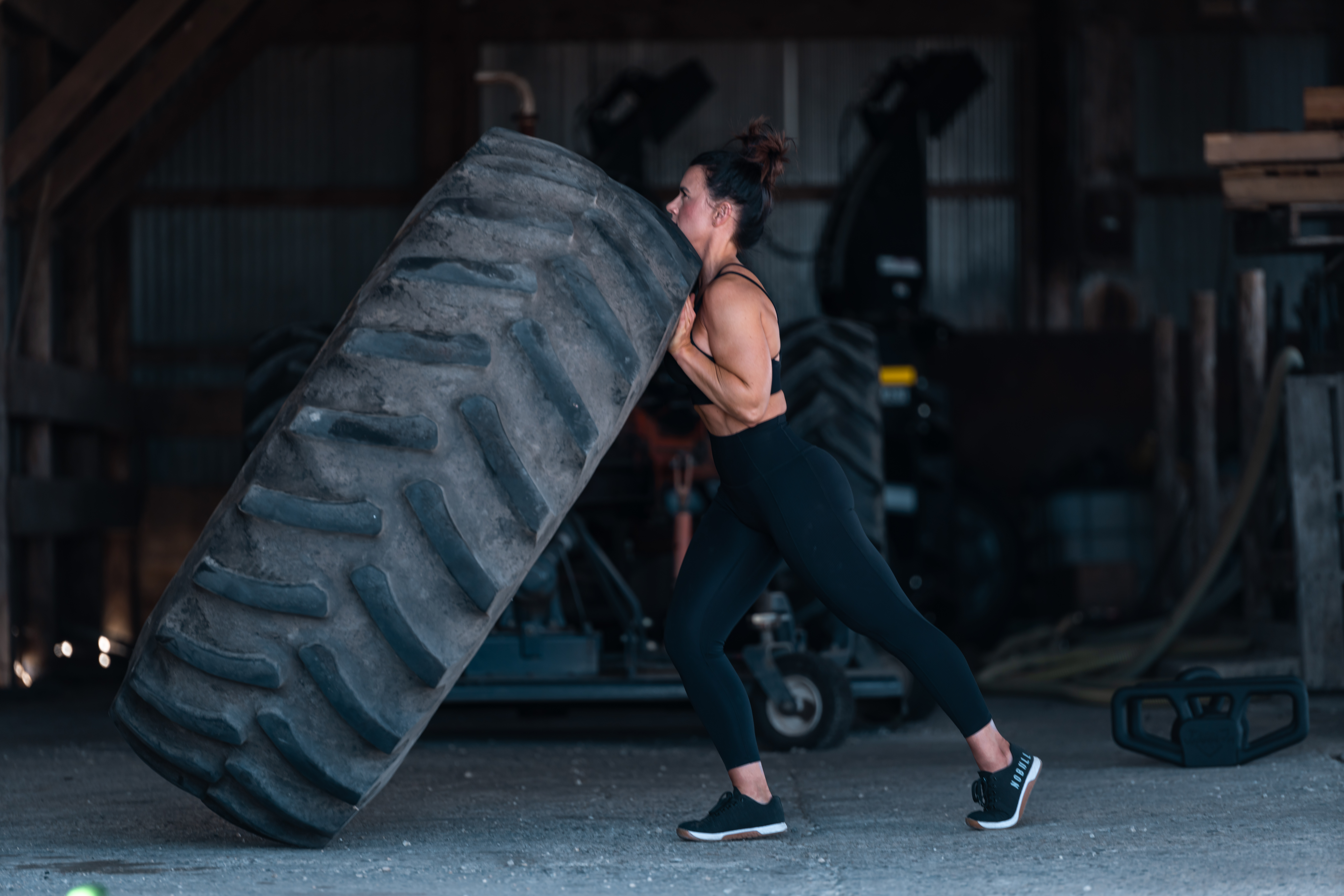 Farm fitness moving tires