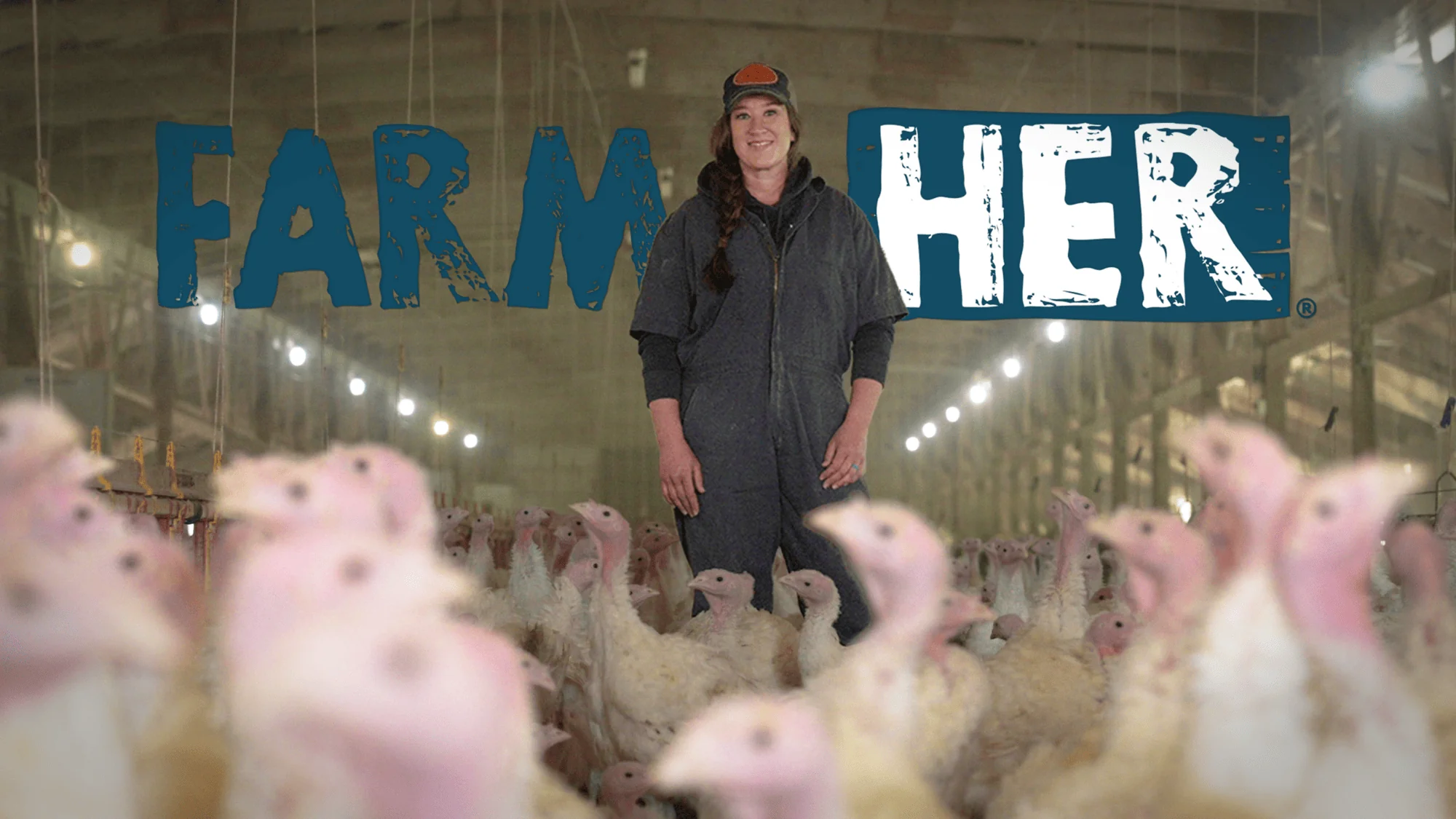 Turkey FarmHer Erica Sawatzke from FarmHER Season 6 Episode 3.